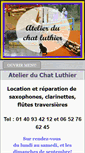 Mobile Screenshot of chatluthier.fr